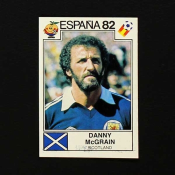 Espana 82 No. 403 Panini sticker Danny McGrain