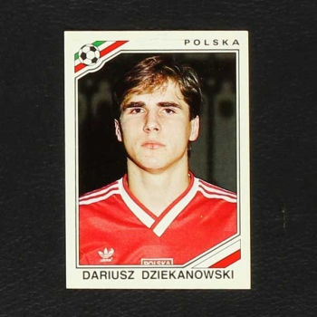 Mexico 86 Nr. 377 Panini Sticker Dariusz Dziekanowski