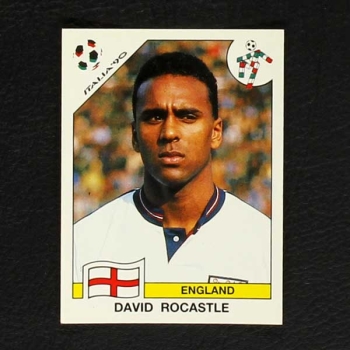 Italia 90 Nr. 396 Panini Sticker David Rocastle