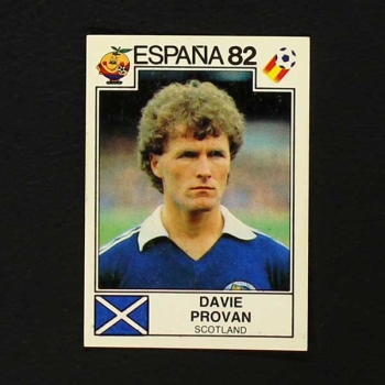 Espana 82 Nr. 417 Panini Sticker Davie Provan