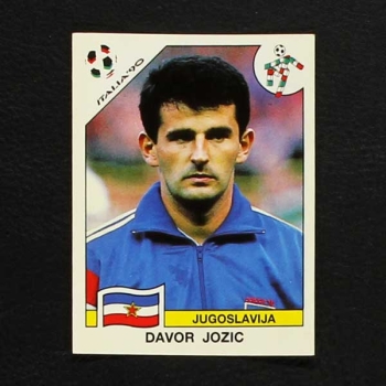 Italia 90 No. 272 Panini sticker Davor Jozic