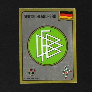 Italia 90 No. 248 Panini sticker Deutschland-BRD badge
