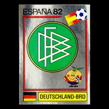 Espana 82 Nr. 110 Panini Sticker Deutschland Wappen