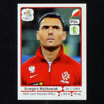 Wojtkowiak Panini Sticker No. 61  - Euro 2012