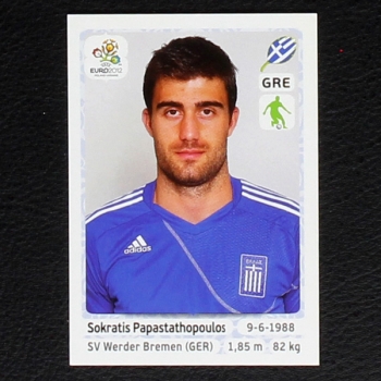 Papastathopoulos Panini Sticker No. 87 - Euro 2012