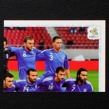 Hellas Team Part 2 Panini Sticker No. 81 - Euro 2012