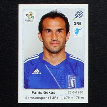 Gekas Panini Sticker No. 102 - Euro 2012