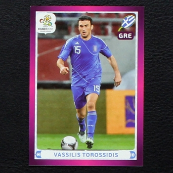 V. Torossidis Panini Sticker No. 104 - Euro 2012
