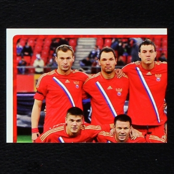 Russija Team Part 1 Panini Sticker No. 109 - Euro 2012