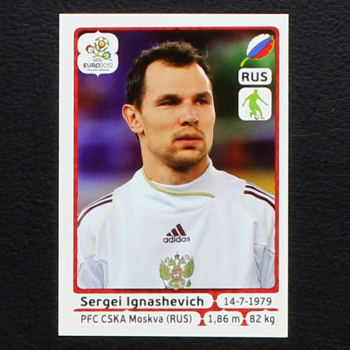 Ignashevich Panini Sticker No. 115 - Euro 2012