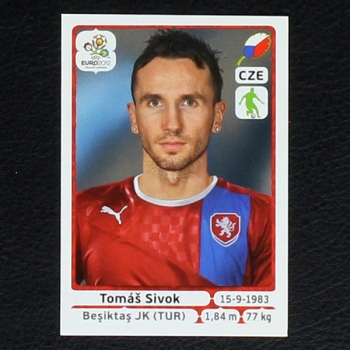 Sivok Panini Sticker No. 147 - Euro 2012
