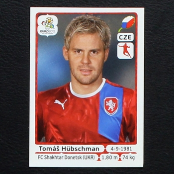 Hubschman Panini Sticker No. 151 - Euro 2012