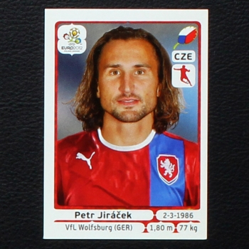 Jiracek Panini Sticker No. 153 - Euro 2012