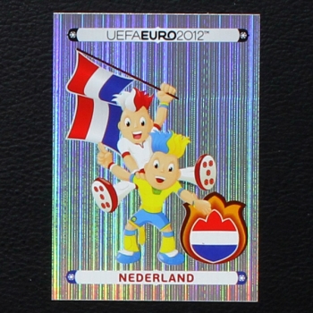 Nederland Maskottchen Panini Sticker No. 165 - Euro 2012