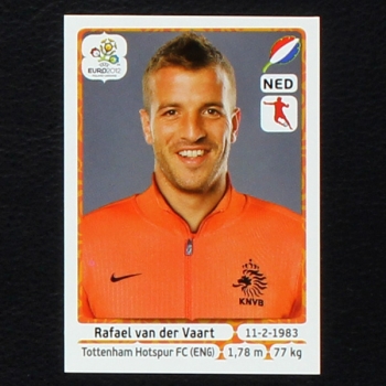van der Vaart Panini Sticker No. 181 - Euro 2012
