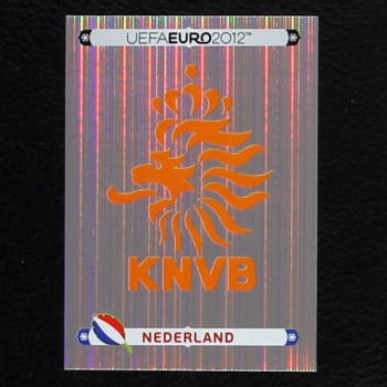 Nederland Wappen Panini Sticker No. 166 - Euro 2012