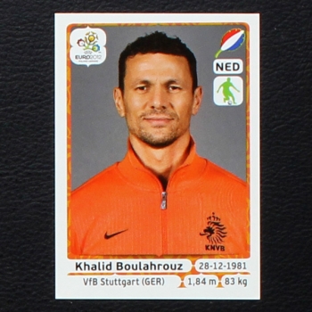 Boulahrouz Panini Sticker No. 177 - Euro 2012