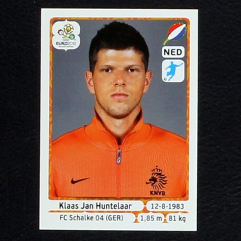 Huntelaar Panini Sticker No. 190 - Euro 2012