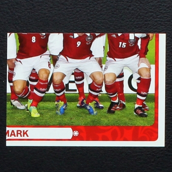 Danmark Team Part 4 Panini Sticker No. 199 - Euro 2012