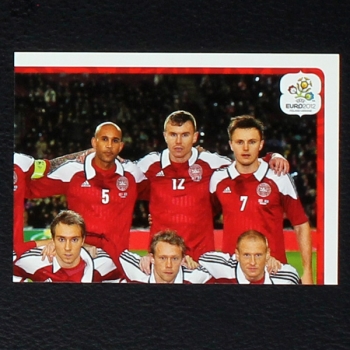 Danmark Team Part 2 Panini Sticker No. 197 - Euro 2012