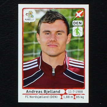 Bjelland Panini Sticker No. 205 - Euro 2012