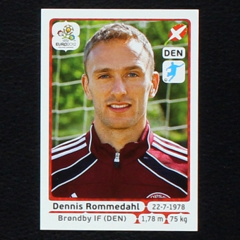 Rommedahl Panini Sticker No. 217 - Euro 2012