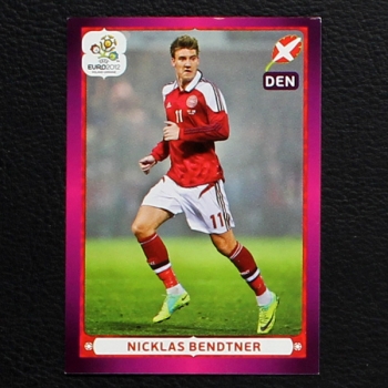 Bendtner Panini Sticker No. 222 - Euro 2012
