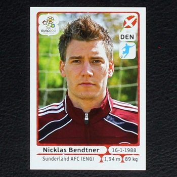 Bendtner Panini Sticker No. 219 - Euro 2012