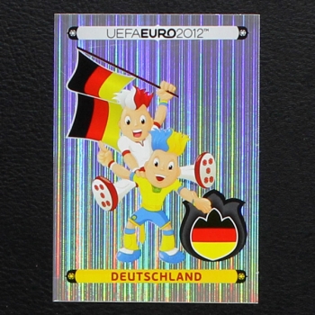 Deutschland Maskottchen Panini Sticker No. 223 - Euro 2012