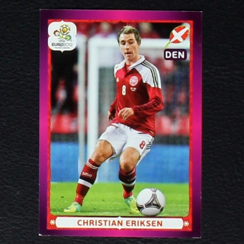 Eriksen Panini Sticker No. 221 - Euro 2012