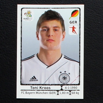 Kroos Panini Sticker No. 240 - Euro 2012