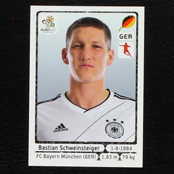 Schweinsteiger Panini Sticker No. 239 - Euro 2012