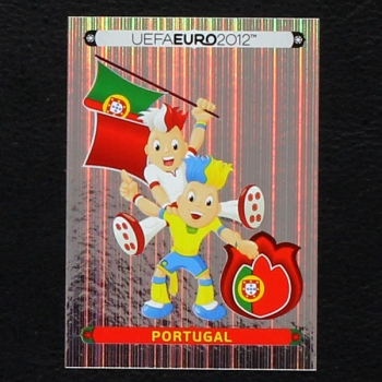 Portugal Maskottchen Panini Sticker No. 252 - Euro 2012