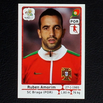 Amorim Panini Sticker No. 266 - Euro 2012