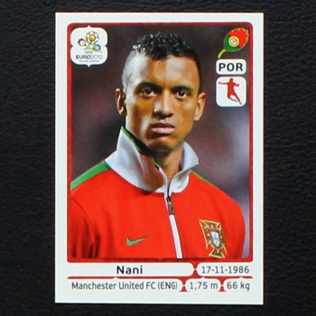 Nani Panini Sticker No. 272 - Euro 2012