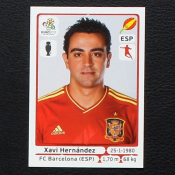 Hernandez Panini Sticker No. 296 - Euro 2012