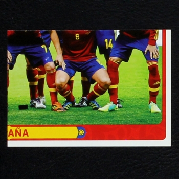 Espana Team Part 4 Panini Sticker No. 286 - Euro 2012