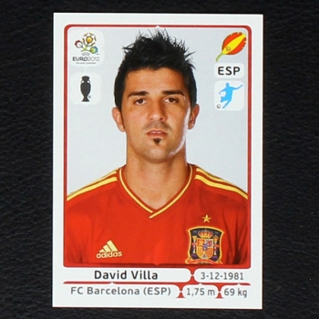 Villa Panini Sticker No. 304 - Euro 2012