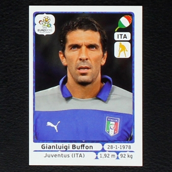 Buffon Panini Sticker No. 316 - Euro 2012