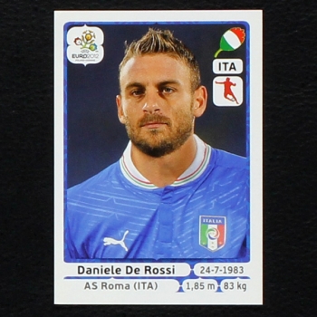 De Rossi Panini Sticker No. 324 - Euro 2012