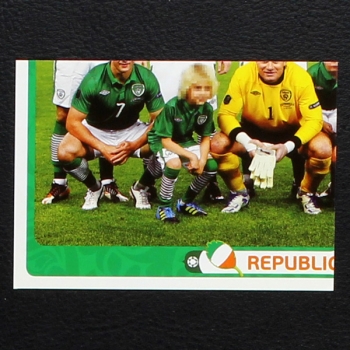 Ireland Team Part 3 Panini Sticker No. 343 - Euro 2012