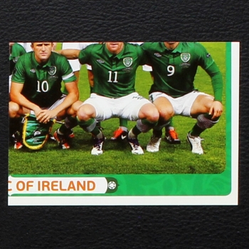 Ireland Team Part 4 Panini Sticker No. 344 - Euro 2012