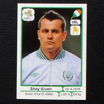 Given Panini Sticker No. 345 - Euro 2012