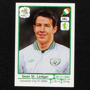 St.Ledger Panini Sticker No. 348 - Euro 2012