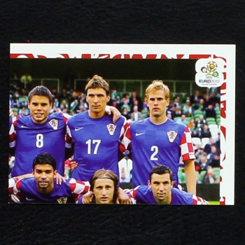 Hrvatska Team Part 2 Panini Sticker No. 371 - Euro 2012