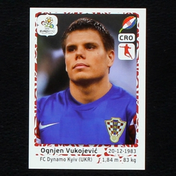 Vukojevic Panini Sticker No. 384 - Euro 2012