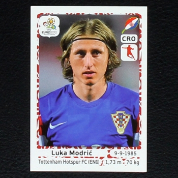 Modric Panini Sticker No. 387 - Euro 2012