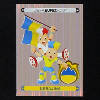 Ukrajina Maskottchen Panini Sticker No. 397 - Euro 2012