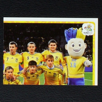 Ukrajina Team Part 2 Panini Sticker No. 400 - Euro 2012