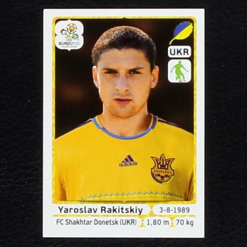 Rakitskiy Panini Sticker No. 407 - Euro 2012